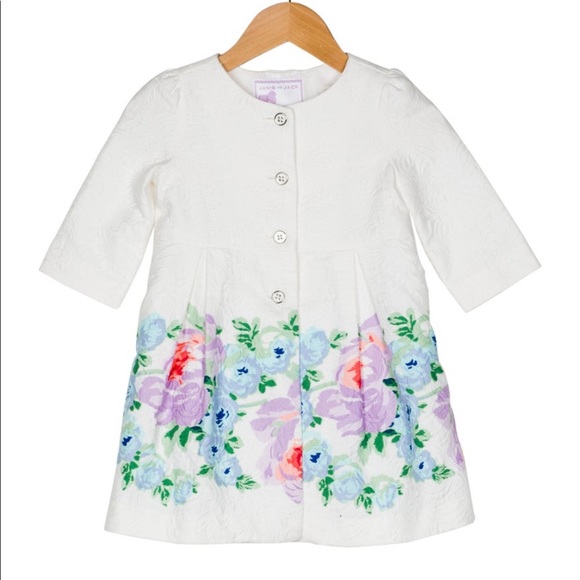 Janie and Jack Brocade Floral Jacket - Picture 1 of 6